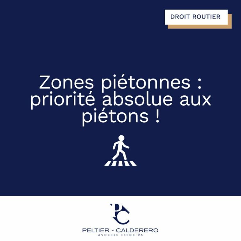 priorité piéton avocat droit routier