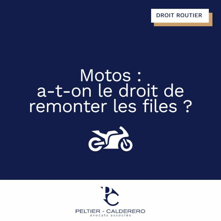 Motos : a-t-on le droit de remonter les files