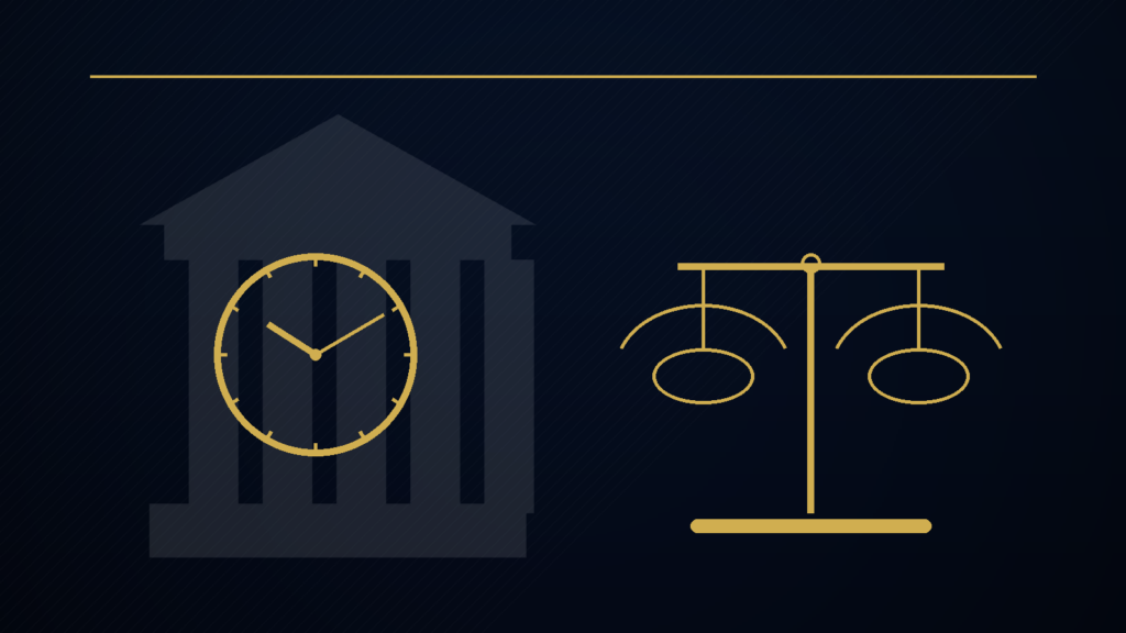 Délais de traitement des dossiers criminels au Mans : balance de la justice et horloge