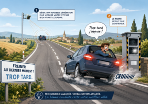 Radar routier nouvelle génération et défense du permis de conduire